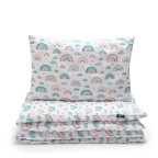 T-TOMI Obliečky do postieľky Rainbow