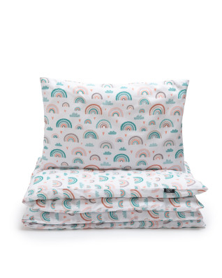 T-TOMI Obliečky do postieľky Rainbow