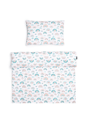 T-TOMI Obliečky do postieľky Rainbow