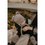T-TOMI Cap TEDDY Grey (9-12 mesiacov)