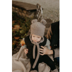 T-TOMI Cap TEDDY Grey (0-3 mesiace)