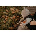 T-TOMI Cap TEDDY Grey (3-6 mesiacov)