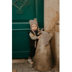 T-TOMI Cap TEDDY Grey (3-6 mesiacov)