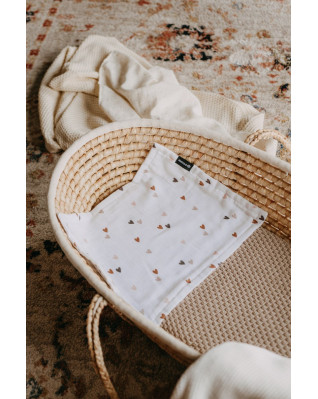 T-TOMI Mušelínová plienka pod hlavičku Love