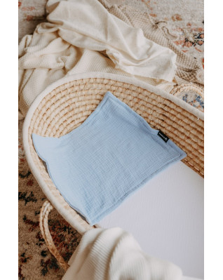 T-TOMI Mušelínová plienka pod hlavičku Blue