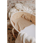 T-TOMI Mušelínová plienka pod hlavičku Beige