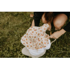 T-TOMI Mušelínový klobúk Daisies (1-2 rokov)