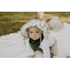 T-TOMI Mušelínový klobúk Eucalyptus (0-6 měsíců)