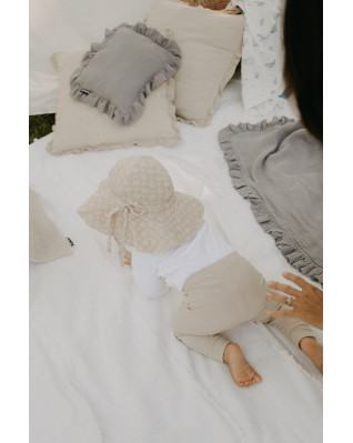 T-TOMI Mušelínový klobúk Lemonade (6-12 měsíců)