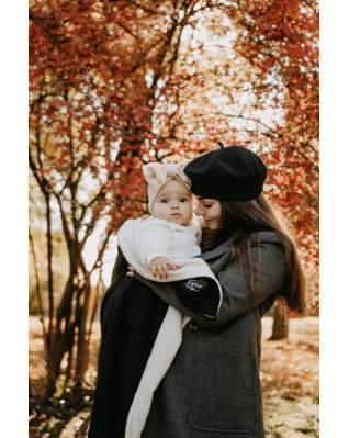 T-TOMI Pletená deka WARM Black