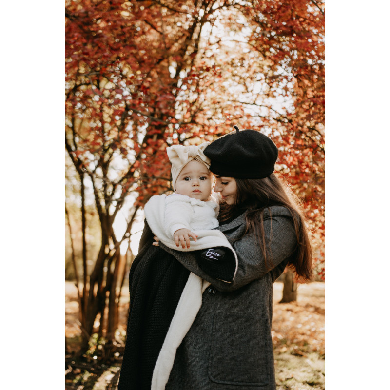 T-TOMI Pletená deka WARM Black