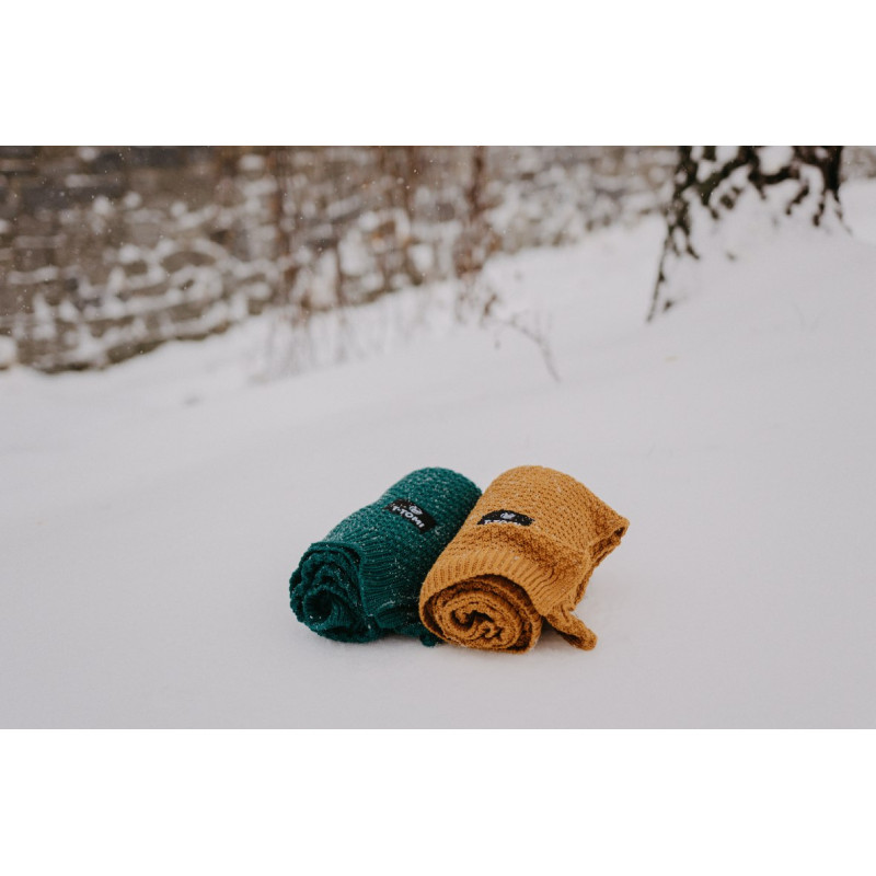 T-TOMI Pletená deka Curry