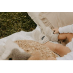 T-TOMI Capačky TEDDY Cream (0-3 mesiace) WARM