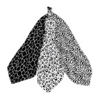 T-TOMI Bambusové plienky Animal skin