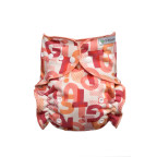 T-TOMI Nohavičková plienka - prebaľovací set patentky Pink Alphabet  