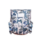 T-TOMI Nohavičková plienka - prebaľovací set suchý zips Green Alphabet   