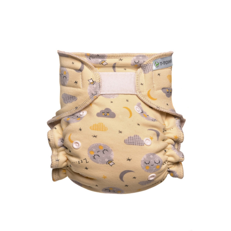 T-TOMI Nohavičková plienka - prebaľovací set suchý zips Moon