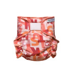 T-TOMI Nohavičková plienka - prebaľovací set suchý zips Pink Alphabet 