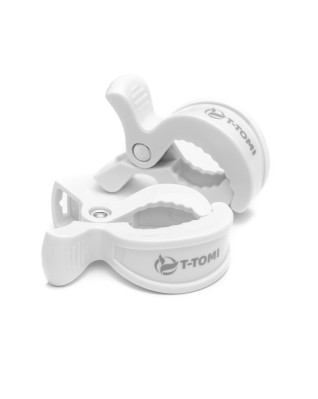 T-TOMI Klip na kočík White 
