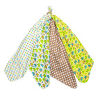 T-TOMI Látkové plienky Green elephants