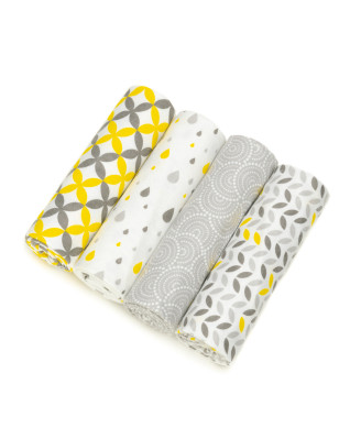 T-TOMI Látkové plienky Leafs