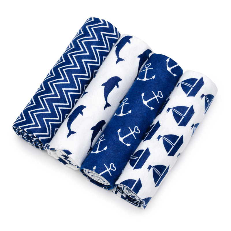 T-TOMI Látkové plienky Sea