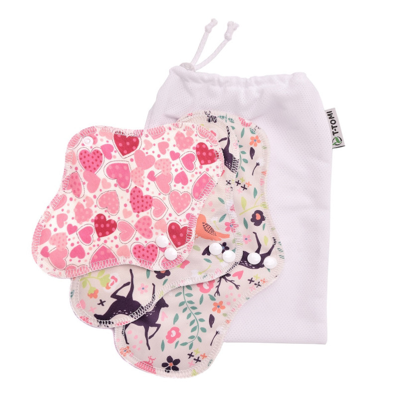 T-TOMI Testovacia sada Hearts + vrecko na pranie