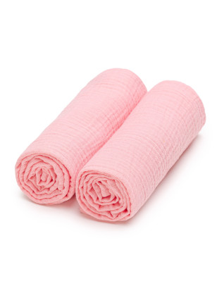 T-TOMI Mušelínové plienky Pink