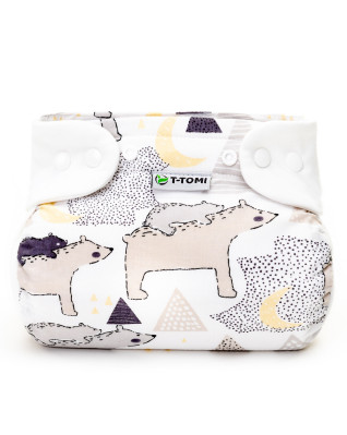 T-TOMI Ortopedické abdukčné nohavičky - patentky Bears (3-6kg)