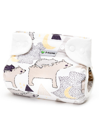 T-TOMI Ortopedické abdukčné nohavičky - patentky Bears (3-6kg)