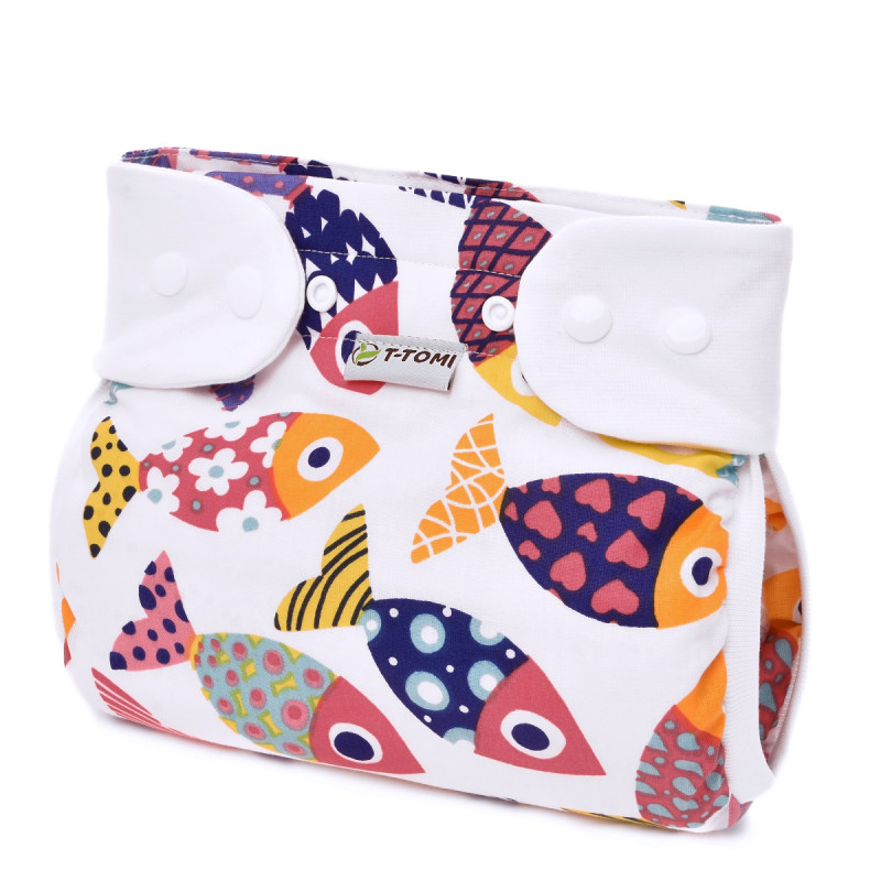 T-TOMI Ortopedické abdukčné nohavičky PLUS - patentky Fun fish (5-9kg) 