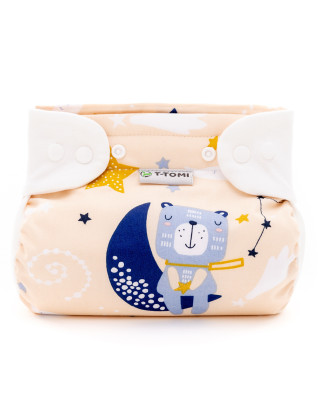 T-TOMI Ortopedické abdukčné nohavičky - patentky Night bears (3-6kg) 