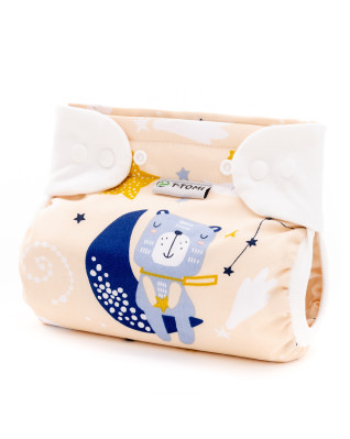 T-TOMI Ortopedické abdukčné nohavičky - patentky Night bears (3-6kg) 