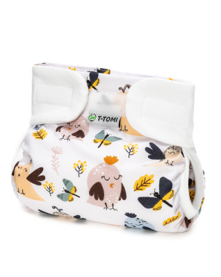 T-TOMI Ortopedické abdukčné nohavičky - suchý zips Birds (3-6kg)