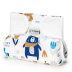 T-TOMI Ortopedické abdukčné nohavičky - suchý zips Blue bears (3-6kg)