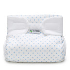 T-TOMI Ortopedické abdukčné nohavičky - suchý zips Blue dots  (3-6kg)