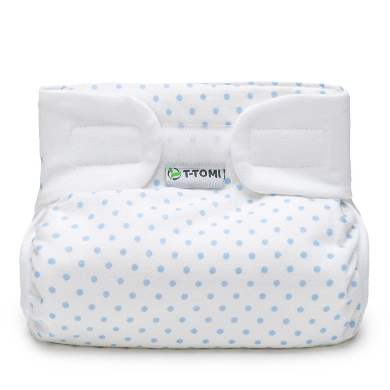 T-TOMI Ortopedické abdukčné nohavičky - suchý zips Blue dots  (3-6kg)