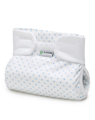 T-TOMI Ortopedické abdukčné nohavičky - suchý zips Blue dots (do 3kg)