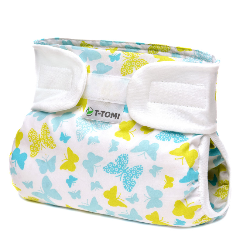 T-TOMI Ortopedické abdukčné nohavičky - suchý zip Butterflies (5-9kg)