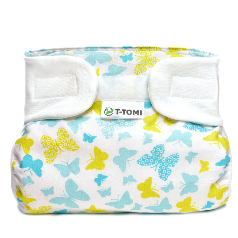 T-TOMI Ortopedické abdukčné nohavičky - suchý zip Butterflies (5-9kg)