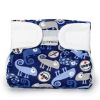 T-TOMI Ortopedické abdukčné nohavičky - suchý zips Dark chameleon (5-9kg)