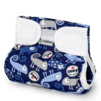 T-TOMI Ortopedické abdukčné nohavičky - suchý zips Dark chameleon (5-9kg)