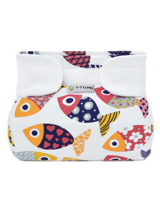 T-TOMI Ortopedické abdukčné nohavičky PLUS - suchý zips Fun fish (5-9kg)
