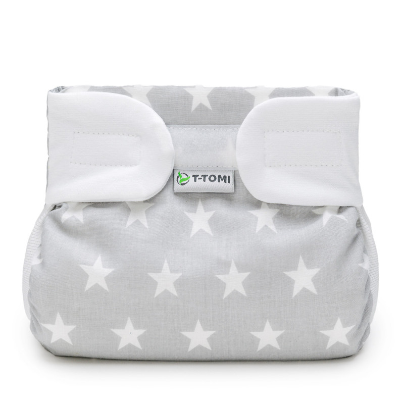 T-TOMI Ortopedické abdukčné nohavičky PLUS - suchý zips Grey stars (5-9kg)
