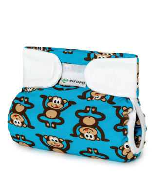 T-TOMI Ortopedické abdukčné nohavičky - suchý zips Monkey (3-6kg)