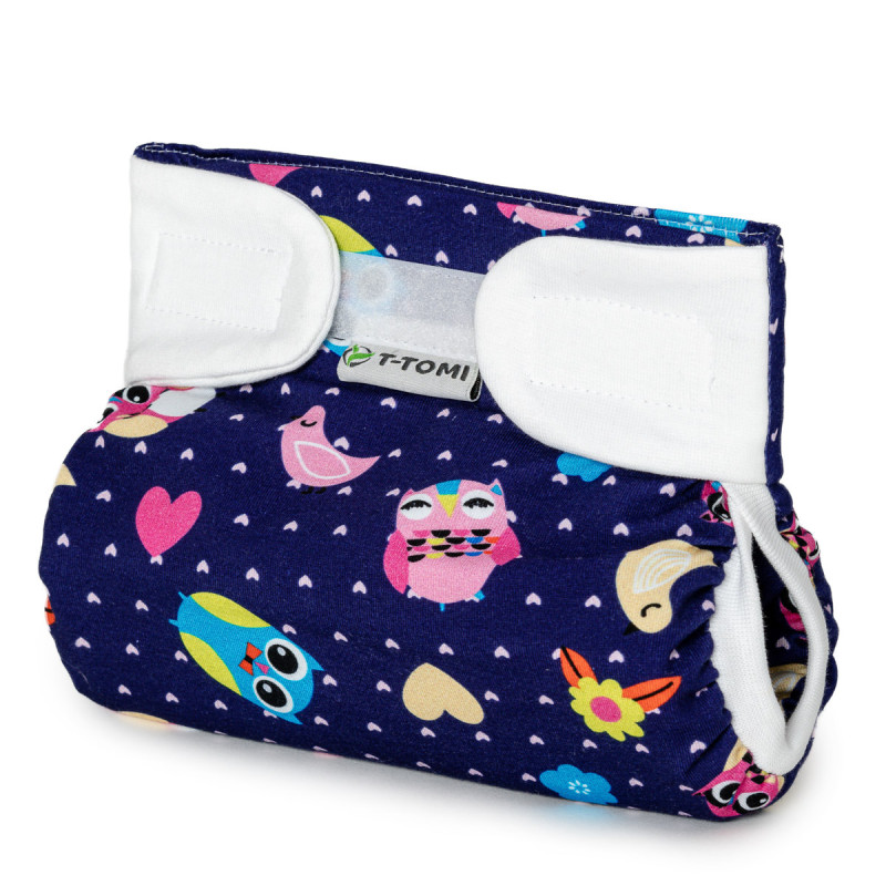 T-TOMI Ortopedické abdukčné nohavičky - suchý zips Owls (5-9kg)