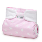 T-TOMI Ortopedické abdukčné nohavičky - suchý zips Pink stars (3-6kg)