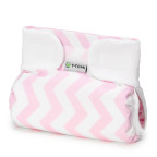 T-TOMI Ortopedické abdukčné nohavičky - suchý zips Pink zig-zag (3-6kg)