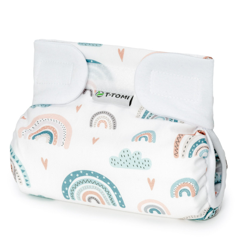 T-TOMI Ortopedické abdukčné nohavičky - suchý zips Rainbow (do 3kg)