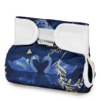 T-TOMI Ortopedické abdukčné nohavičky - suchý zips Swan lake (5-9kg)